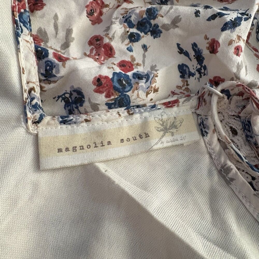 Magnolia South Dress Size Small  Sundress Floral Spaghetti Straps - Picture 8 of 10
